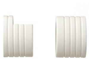 Kirsch 1-3/8" Inside Mount Sockets 025 White